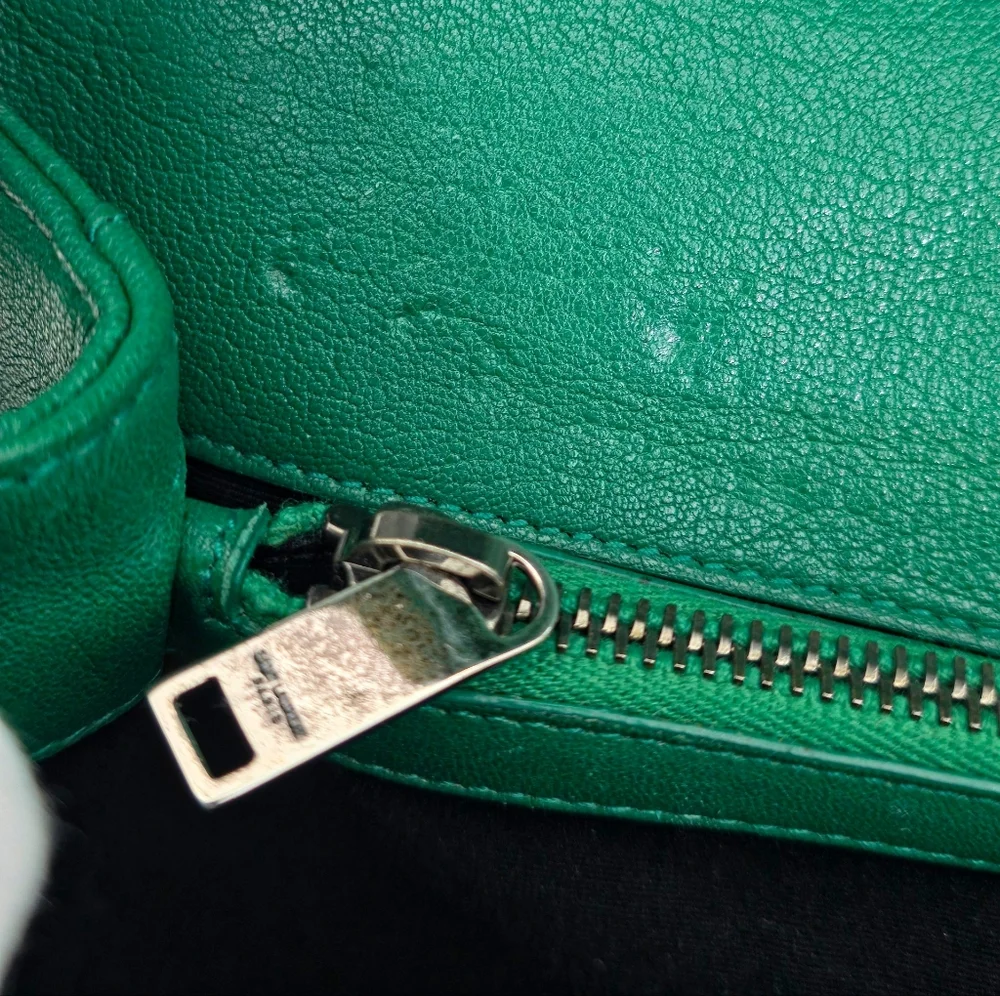 ✨️Authentic Saint Laurent College Medium In Quilted Leather - Picture 11 of 16